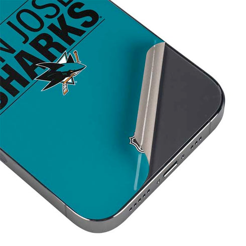 NHL San Jose Sharks Lineup iPhone 16 Pro Skin